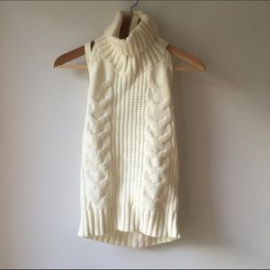 Sabo Skirt Turtleneck Knit Halter Top